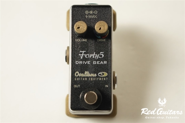Ovaltone Forty 5 DRIVE GEAR #36 | Red Guitars Online Store